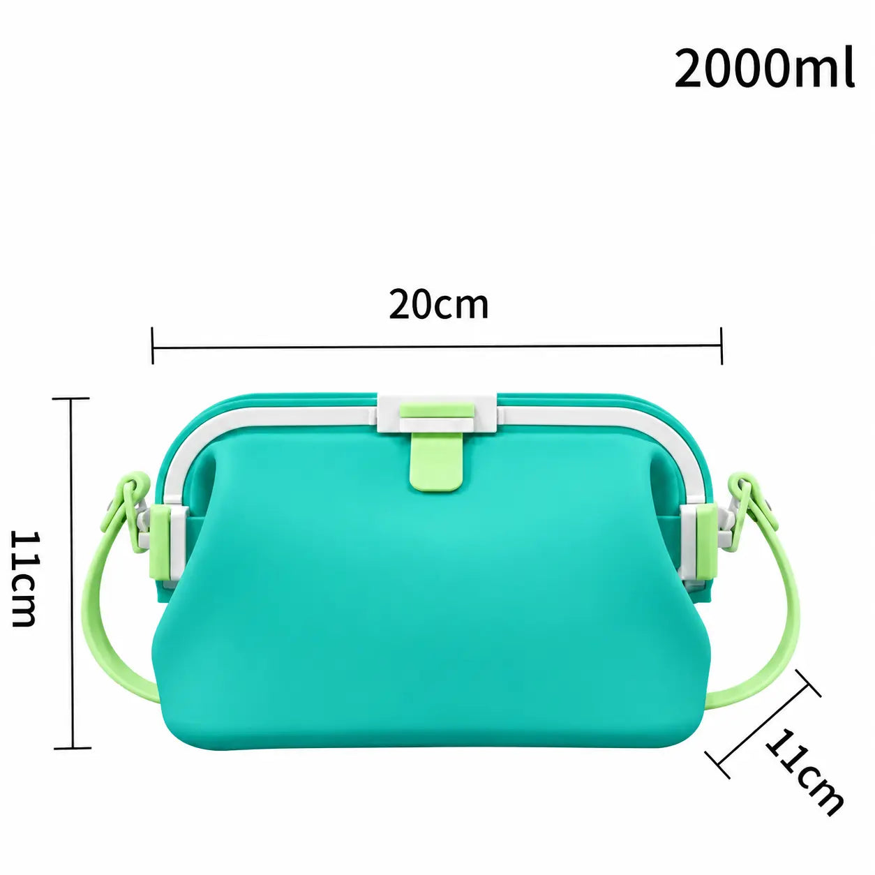Si apre come un contenitore. Si porta come una borsa.